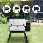 Insulation Blanket for Traeger Pro 780 Series TFB78GZEC TFB78GLEC and Ironwood 885 Series TFB89BLFC Wood Pellet Smoker Grill,BAC627 Pro 780 Insulation Blanket Grill Accessory for Winter Smoking,Silver