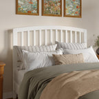 AFI, Richmond Slatted Queen Solid Wood Headboard, White