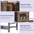 SWTYMIKI Coffee Bar Cabinet for Home - Farmhouse Coffee Stand Station Multi-Purpose Buffet Sideboard Cabinet with Drawers - Kitchen Bar Table for Living Room, Corner, Small Space, Espresso
