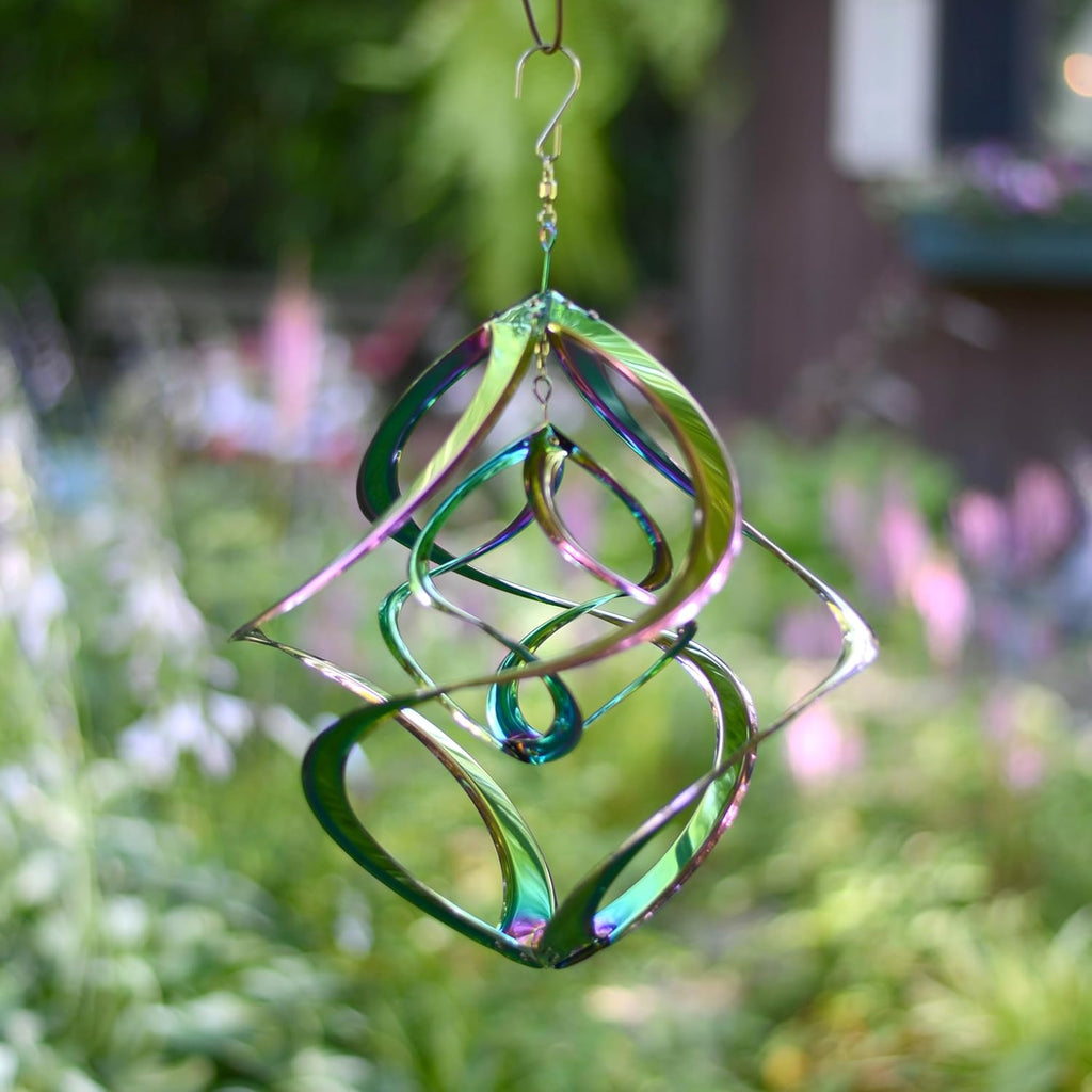 Red Carpet Studios The Original Double Helix Cosmix Wind Spinner, 14-Inch, Rainbow