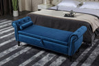 Multifunctional Storage Bench, Rectangular Sofa Stool, Shoe Bench for Entryway Living Room
