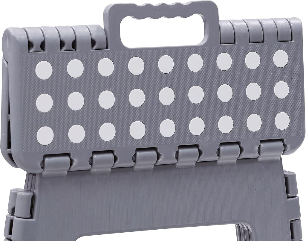 Arregui TB-027-G - Multi-purpose folding stool, 290 x 220 x 270mm, Grey.