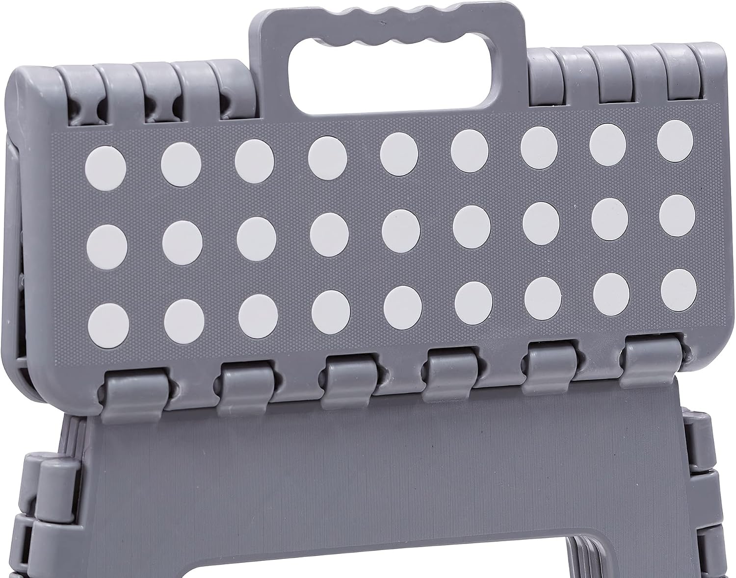 Arregui TB-027-G - Multi-purpose folding stool, 290 x 220 x 270mm, Grey.