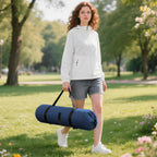 Heavy Duty 600D Oxford Camping Replacement Bag Extra Wide Opening & Adjustable Straps for Camping Chairs,Yoga Mats, Art Easels, Umbrellas, Folding Tables (1Pack, Dark Blue, XL)
