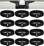 12 Pcs Sectional Sofa Strap for Couches, Heavy Duty Nylon Couch Connectors with Anti-Slip Grip, No Tools Needed to Lock Sliding Sofa Sections & Prevent Gaps