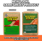 Seeding Straw with Tackifier, 2.5 cu ft (Covers up to 500 Square Feet)