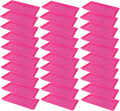 SUNPACK 10" x 20" Heavy Duty Shallow Plastic Seed Starting Tray, Magenta, 1" (Pack of 30) - Lined with Drainage Holes for Excess Water and Aeration, Ideal for Greenhouses or Indoor Gardening