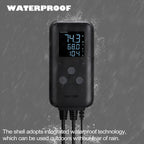 DIGITEN Waterproof Temperature Controller DTC310 Digital Temperature Controller Aquarium Temperature Controller Greenhouse Thermostat for Heater 10A Outdoor Heat Mat Thermostat Controller for Seedling