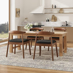 Soohow Dining Chairs Set of 2, Mid Century Modern Kitchen & Dining Room Chairs for Dining Room,Dining Chairs with Solid Wood Legs