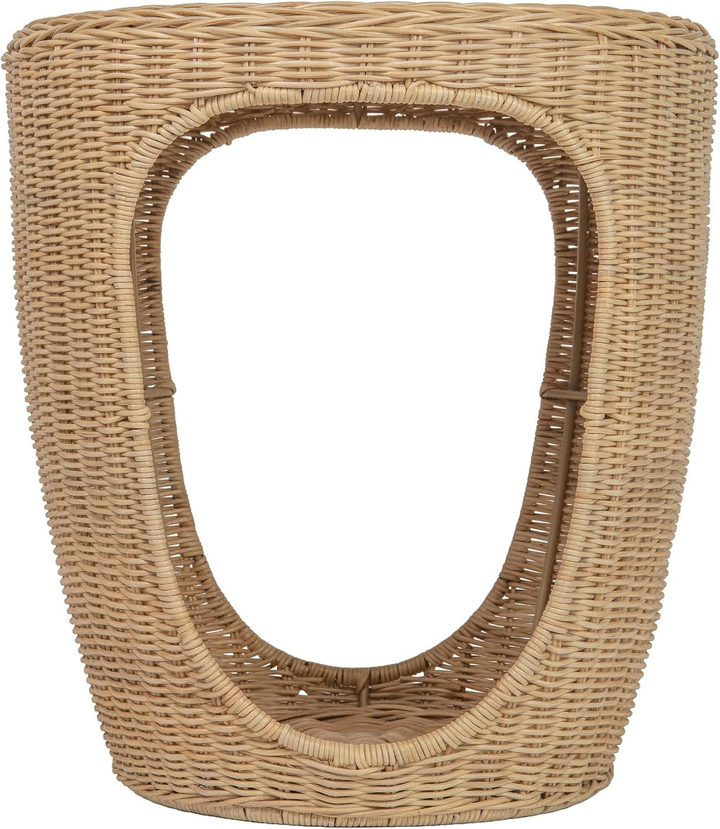 Kouboo- Naya Wicker Sidetable & Endtable for Livingromm or Bedroom, Natural