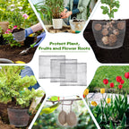 50 Pcs 1 Gallon Gopher and Vole Wire Mesh Basket Bulk Stainless Steel Plant Root Protector Gopher Cages for Garden Planting Underground Plant Protection