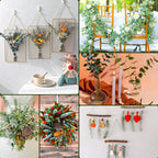 11 PCS Real Dried Eucalyptus Stem for Shower & Bathroom Decor - 17'' Large Natural Fresh Eucalyptus Leaves Hanging Plants, Shower Stuff Green Home Vase Decor, DIY