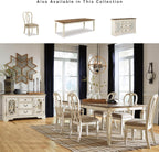 Signature Design by Ashley Realyn Dining Chairs, Set of 2, French Country