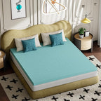 FDW 5 inch King Mattress Gel Memory Foam Mattress for Cool Sleep,Medium Firm with 3 Inch Gel Memory Foam Topper Set/,Pressure Relief,CertiPUR-US Certified (King)