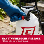 Chapin 1-Gallon Bleach Pump Sprayer, Resistant Seals for Cleaning