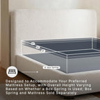 Signature Design by Ashley Brandinlane King Upholstered Bed Frame