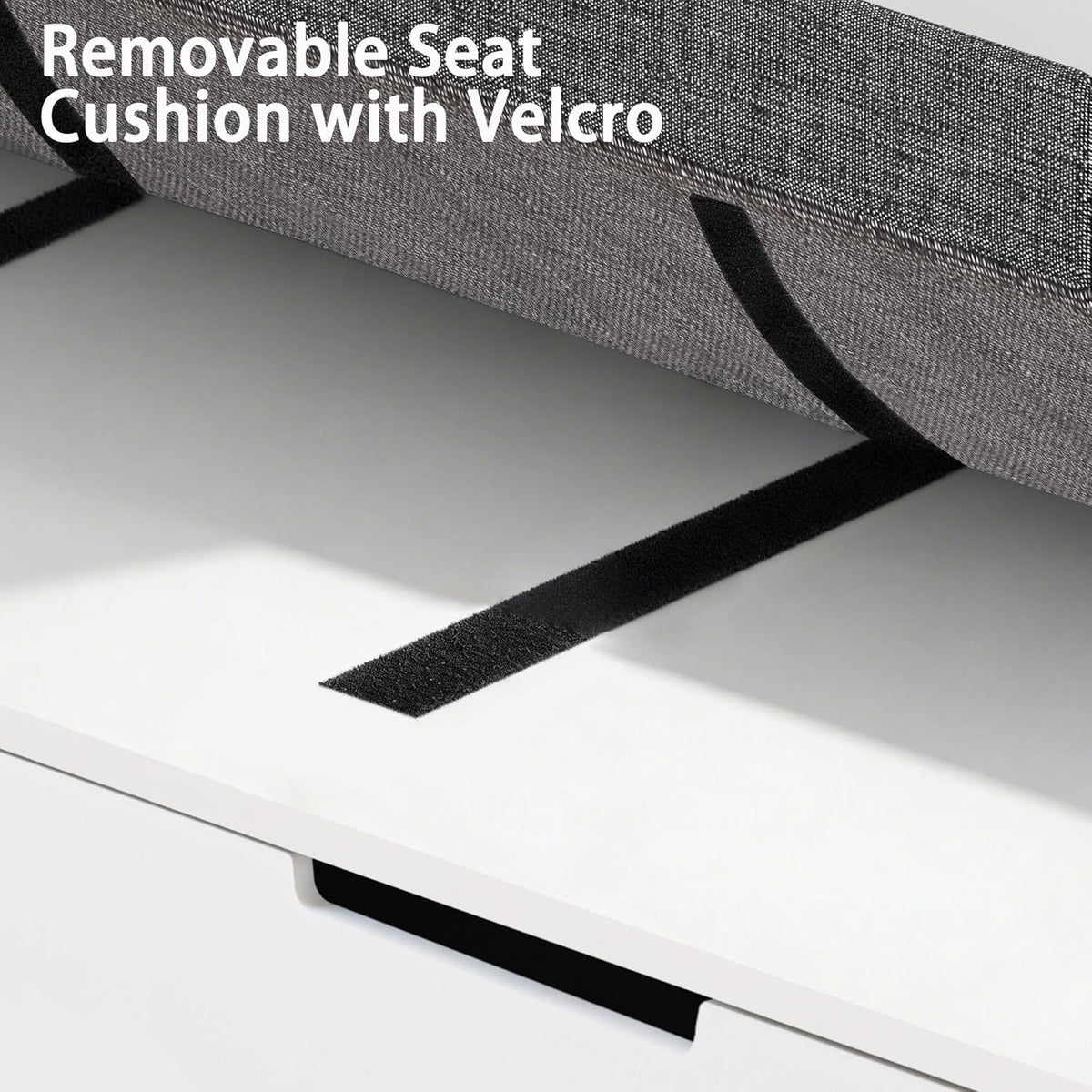 L Shaped Corner Storage Bench with Cushion, Breakfast Nook Bench, Kitchen Banquette Dining Seating with Hidden Storage, Flip-Top Shoe Storage Benches for Entryway Cloakroom