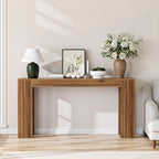 Spaco 63'' Narrow Long Console Table,Farmhouse Entryway Table Sofa Table with Storage,Wood Behind Couch Table for Living Room, Hallway,Foyer