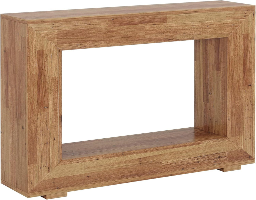 Tribesigns Farmhouse Console Table, 47 Inches Entryway Console Table with Storage, Industrial Hallway Accent Table for Living Room, Entrance