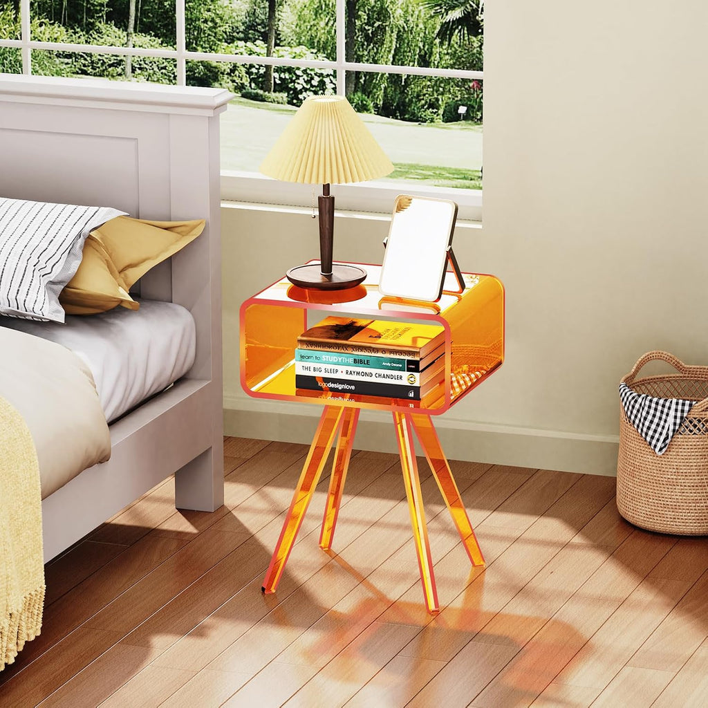 Bundle: Acrylic Side Table + Acrylic Side Table