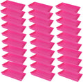 SUNPACK 10" x 20" Heavy Duty Mesh Plastic Seed Starting Tray, Magenta, 2.3" (Pack of 30) - Ensures Water Drainage and Aeration, Perfect for Greenhouses or Indoor Gardening