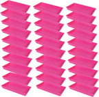 SUNPACK 10" x 20" Heavy Duty Mesh Plastic Seed Starting Tray, Magenta, 2.3" (Pack of 30) - Ensures Water Drainage and Aeration, Perfect for Greenhouses or Indoor Gardening