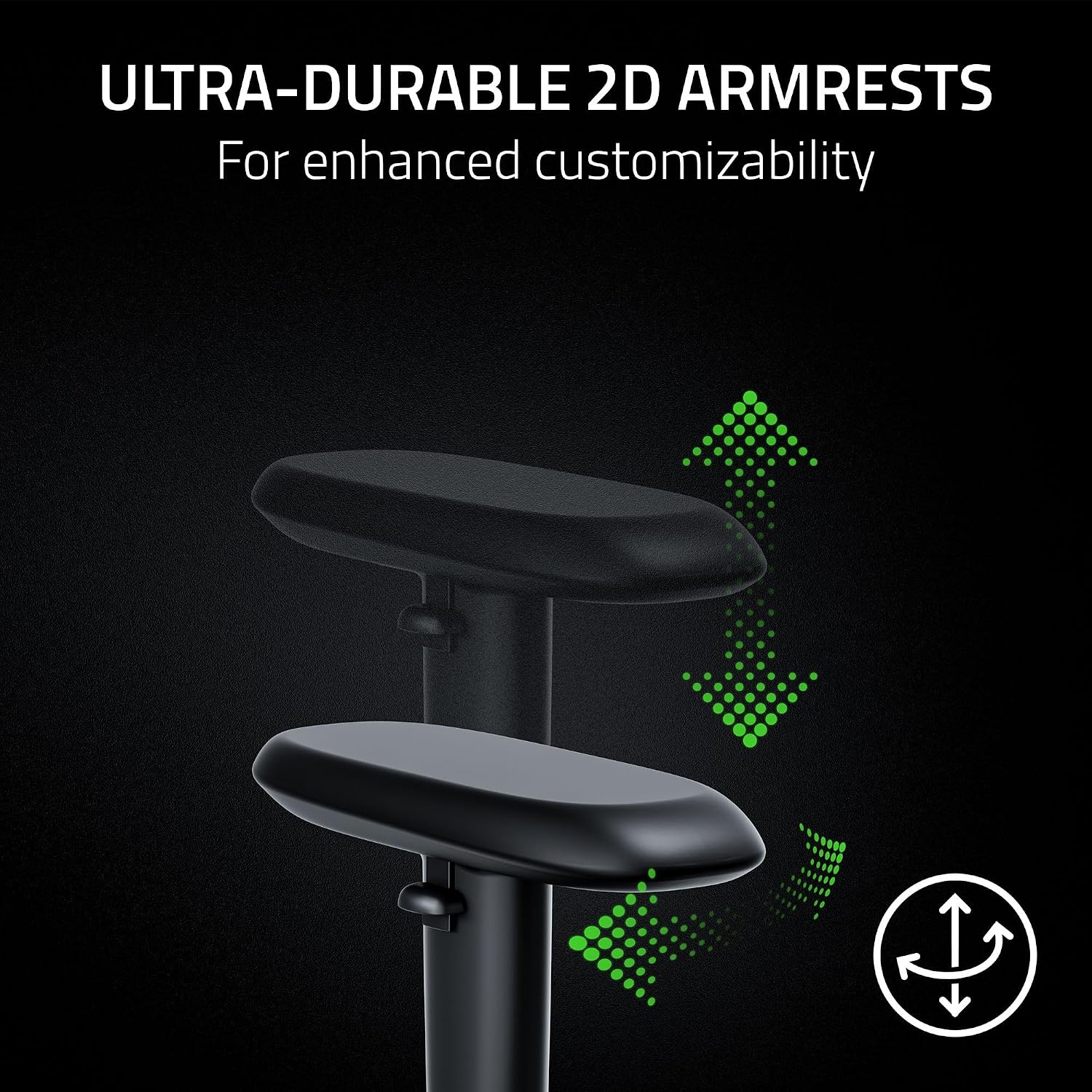 Razer Iskur V2 X NewGen Ergonomic Gaming Chair, Black/Green | Gen-2 EPU Leather with CoolTouch, Lumbar Support, Ultra-Wide Base, Foam Cushions, Adjustable 152 Degree Recline, 2D Armrests