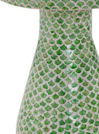 Tov Furniture Halio Green Shell Side Table