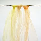 Orange Tulle Fabric Roll 6 Inch X 300 FT (100 Yards) Matte Tulle Ribbon Netting Mesh Spool for DIY Tutu Skirt Wedding Bow Gift Wrapping Baby Shower Christmas Party Halloween Decorations