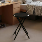 Folding Stool - Portable Backless 18-Inch Stool with 225lb Capacity, Single | Collapsible Counter Bar Stools, Compact Folding Chair, for Kitchen or Rec Room, Camping, Indoor and Outdoor by Lavish Home