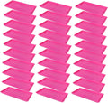 SUNPACK 10" x 20" Heavy Duty Shallow Plastic Seed Starting Tray, Magenta, 1" (Pack of 30) - No Drainage Holes, Perfect for Greenhouses or Indoor Gardening