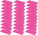 SUNPACK 10" x 20" Heavy Duty Shallow Plastic Seed Starting Tray, Magenta, 1" (Pack of 30) - No Drainage Holes, Perfect for Greenhouses or Indoor Gardening