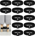 12 Pcs Sectional Sofa Strap for Couches, Heavy Duty Nylon Couch Connectors with Anti-Slip Grip, No Tools Needed to Lock Sliding Sofa Sections & Prevent Gaps