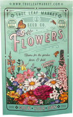 All Annual Wildflower Mix Seed for Planting - 1 Lb ~16,000+ Seeds - 21 Varieties Including California Poppy, Indian Blanket, Scarlet Flax, & More - Attracts Pollinators - Bulk Wildflower Seeds