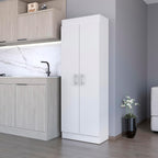 Pantry Cabinet with Sleek 5-Shelf Storage