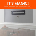 ECHOGEAR Full Motion TV Mount & in Wall TV Cable Hider Bundle - Mount TVs Up to 90" & Conceal The Wires Behind The Wall