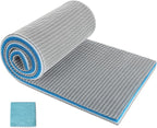 Aquarium Filter Media, Upgraded 8-Layer Filter Sponge Pad for Fish Tank and Pond, Super Filtering Effect, Cut to Fit, Reusable and Washable Aquarium Filter Floss (11.8” x 15.7”)