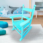 Rocking Light Light Blue Chair Indoor or Outdoor Suitable for