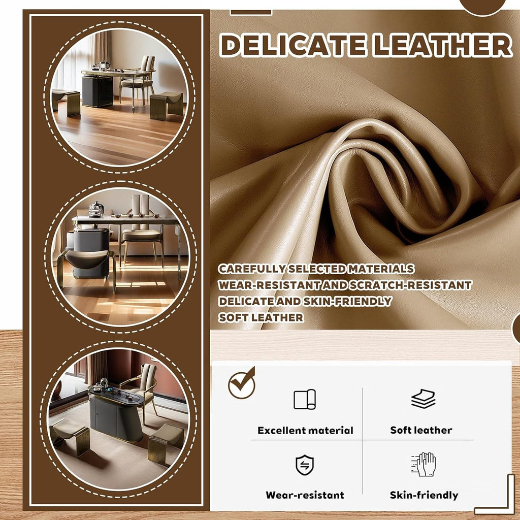 Bench for entryway with PU Leather Padded seat,Indoor midcentury end of Bed Bench,Dining Room Furniture with Metal Legs,Suitable for Entrance,Bedroom,Corridor