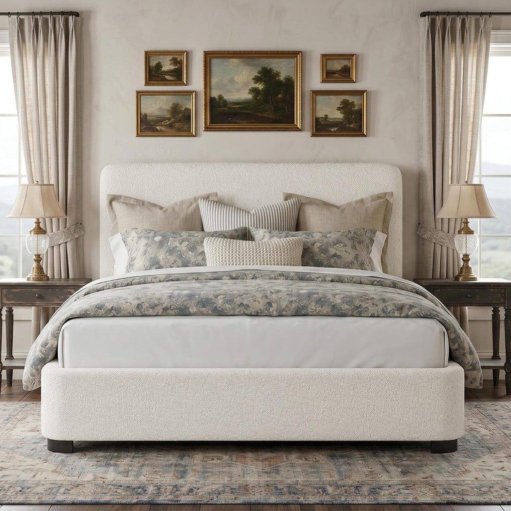 Signature Design by Ashley Brandinlane King Upholstered Bed Frame