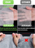 Abimars Thicker Plant Covers Freeze Protection 1.77 oz/yd², 10ft x 33ft Reusable Floating Row Cover for Garden, Frost Cloth Plant Freeze Protection, Plant Blanket for Outdoor Plants