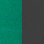 Flash Furniture 34.5" Black Folding Card Game Table | 4-Player, Cup Holders, Green Playing Surface, Portable