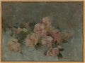 InSimSea Framed Wall Art for Living Room Decor Classical Oil Painting Roses Canvas Prints Vintage Wall Art Decorations for Bedroom Home Office Bathroom Decor 12x16in