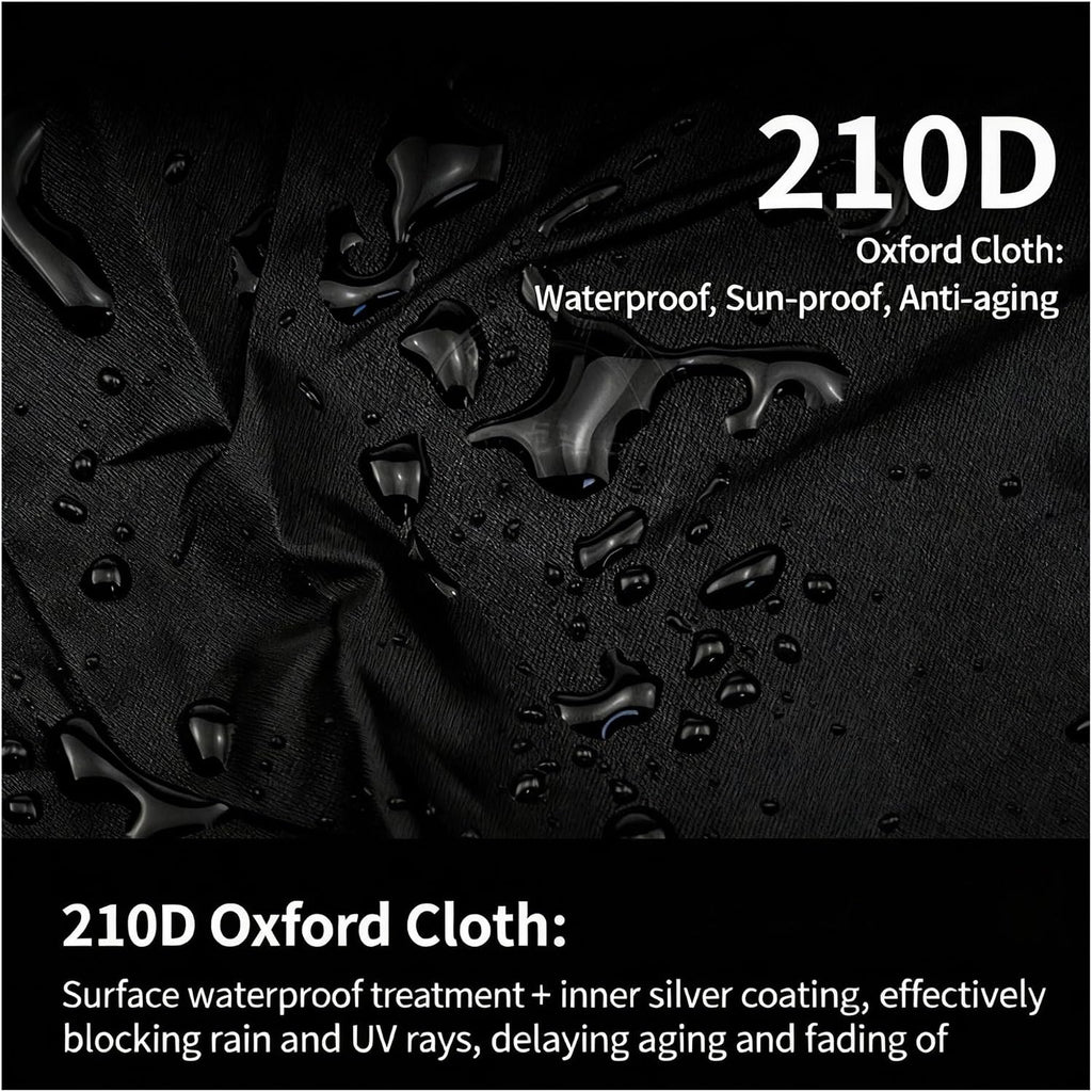 Heavy-Duty 210D Oxford Swing Cover-Waterproof UV-Resistant and Windproof Hammock with Drawstring((115cm*190cm) withstoragebag)