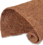 MIOHNAN Natural Coco Coir Fiber Liner Roll Sheet, Coconut Fiber Pad, Coconut Husk Liners Mat for Planters Baskets, DIY Moss Pole - 16x96 inch
