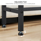 Gewudraw 70" Sofa Table Behind Couch with Oulets-Narrow Console Table,Brown | Industrial Style, Long Skinny Design,Couch Table For Hallway,Living Room,Bedroom, Built-In Power Outlets & USB, 172cm Length