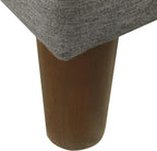 HomePop 24" Storage Ottoman - Gray