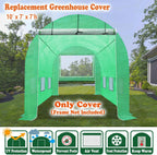 Strong Camel Replacement Greenhouse Cover for Walk in Greenhouse Frame Green House Top Cover (Frame NOT Included) (10 x 7 x 7ft)