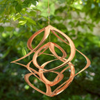 Red Carpet Studios Cosmix Copper Double Wind Sculpture, Large (31056), 20 Inch