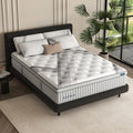Lechpeus Twinxl Mattress,14 Inch Medium Plush Hybrid Mattress in Box,MDI Soft Memory Foam & 7-Zone Pocket Springs,Motion Isolation& Back Pain Relief,Enhanced Support Twinxl Bed,None Fiberglass